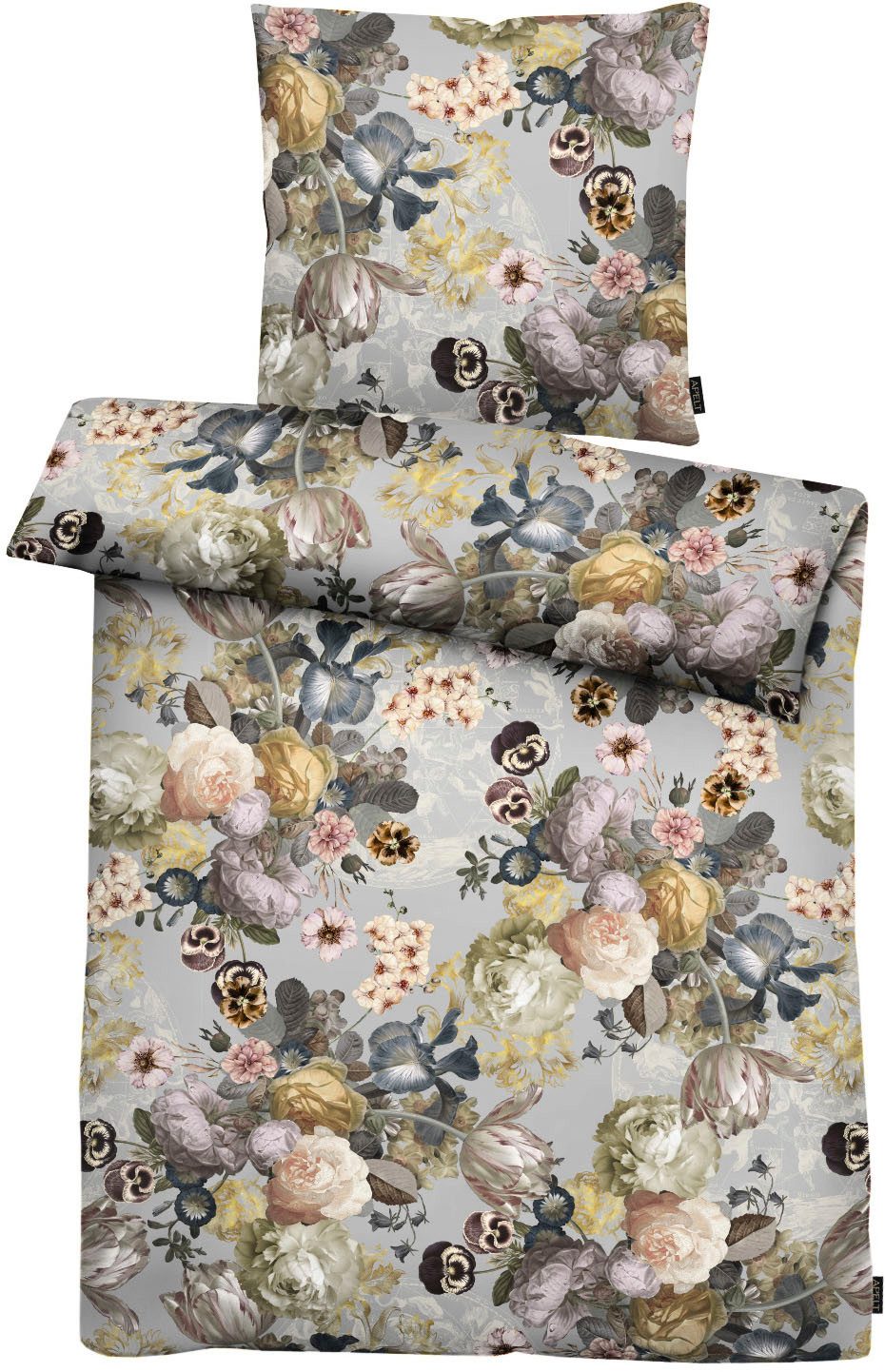 APELT Bettwäsche Giro GOTS, Satin (Bio-Baumwolle), günstig online kaufen