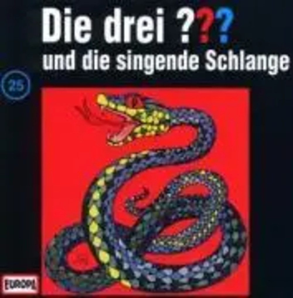 Hörspiel Die drei ??? 025 und die singende Schlange (drei Fragezeichen) CD
