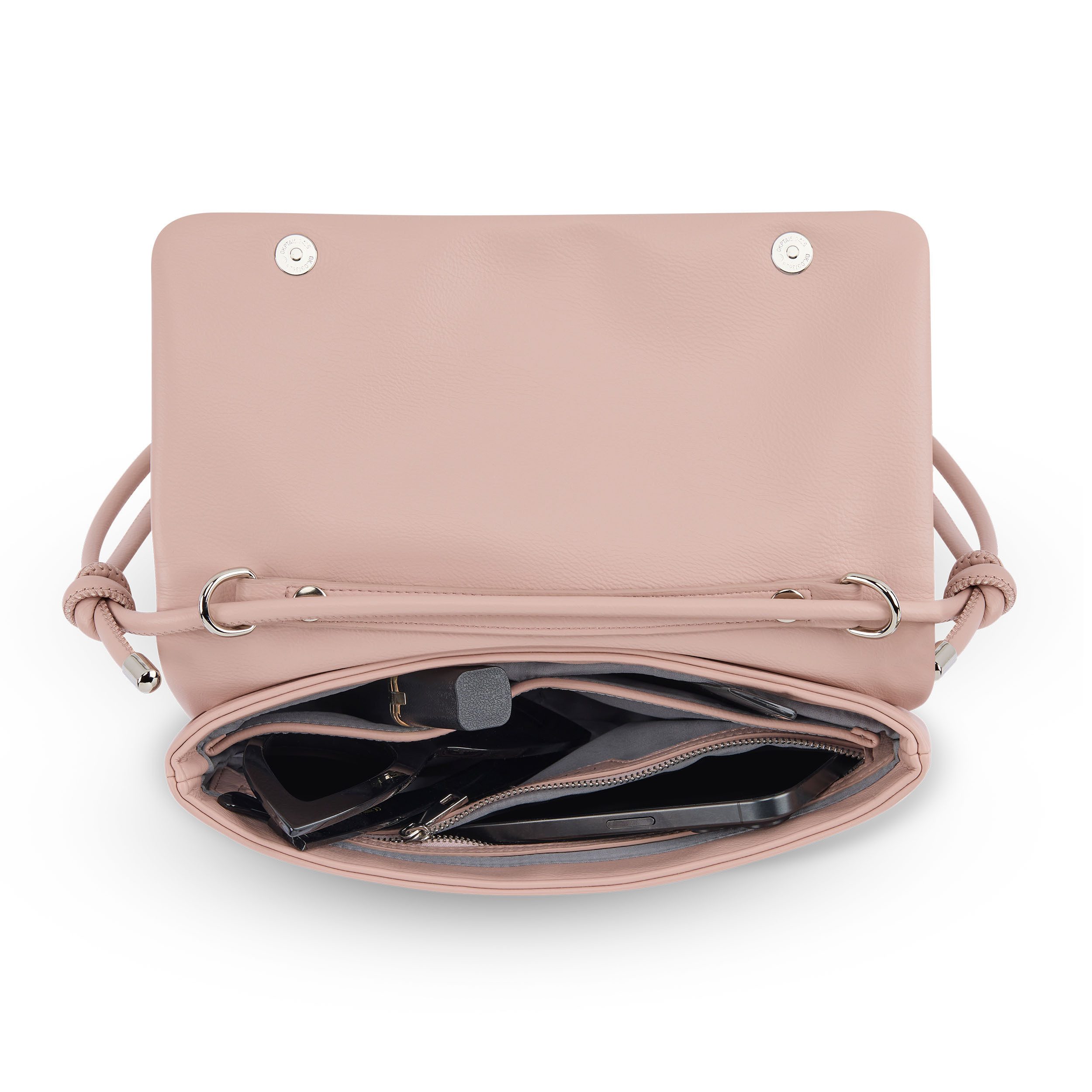 Expatrié Umhängetasche Juliette 2in1 Clutch und Umhängetasche Damen, 2-in-1 Umhängetasche und Clutch, Abnehmbarer Gurt