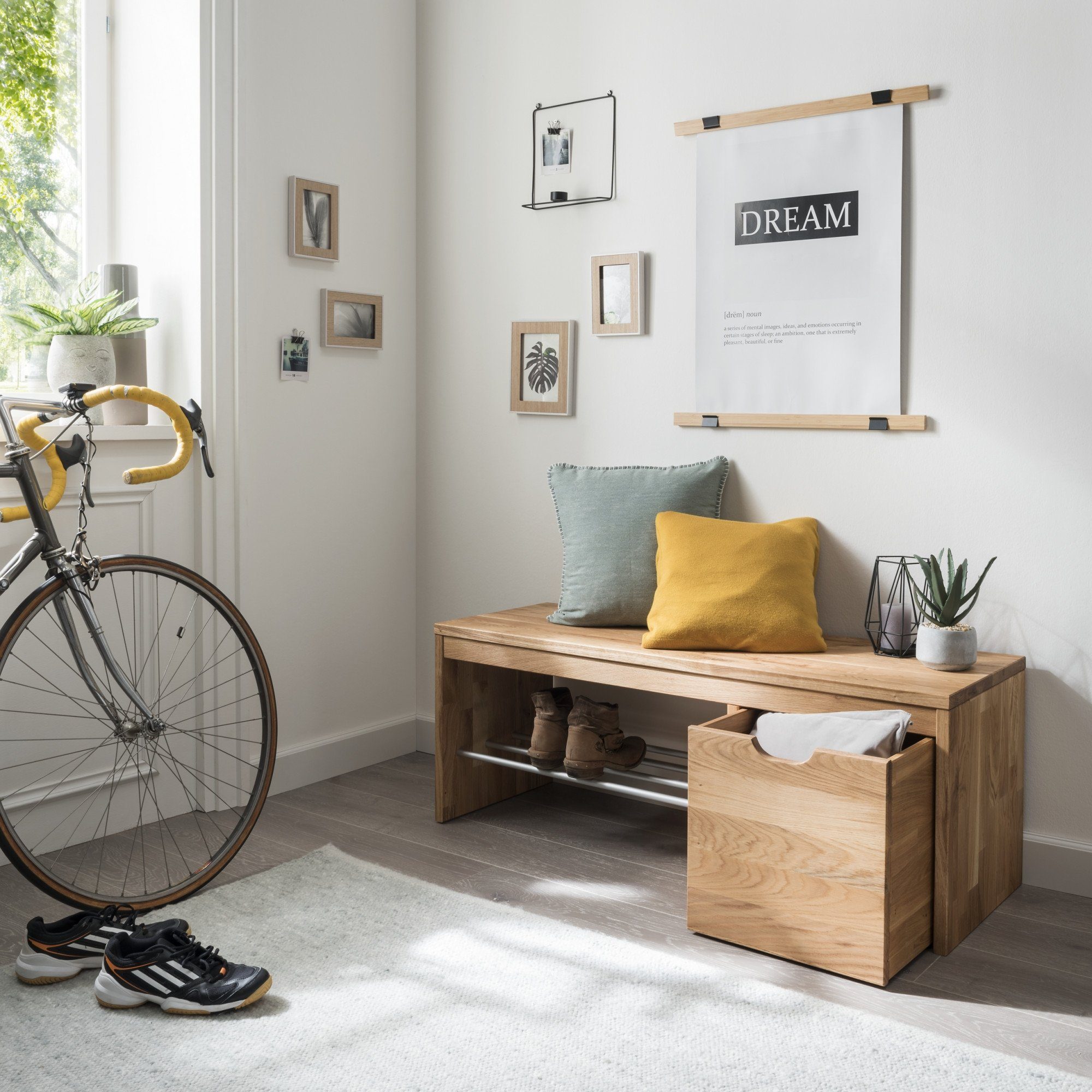 Home affaire Bank Dura (1-St), Für die geschmackvolle Optik sorgt das FSC®- günstig online kaufen