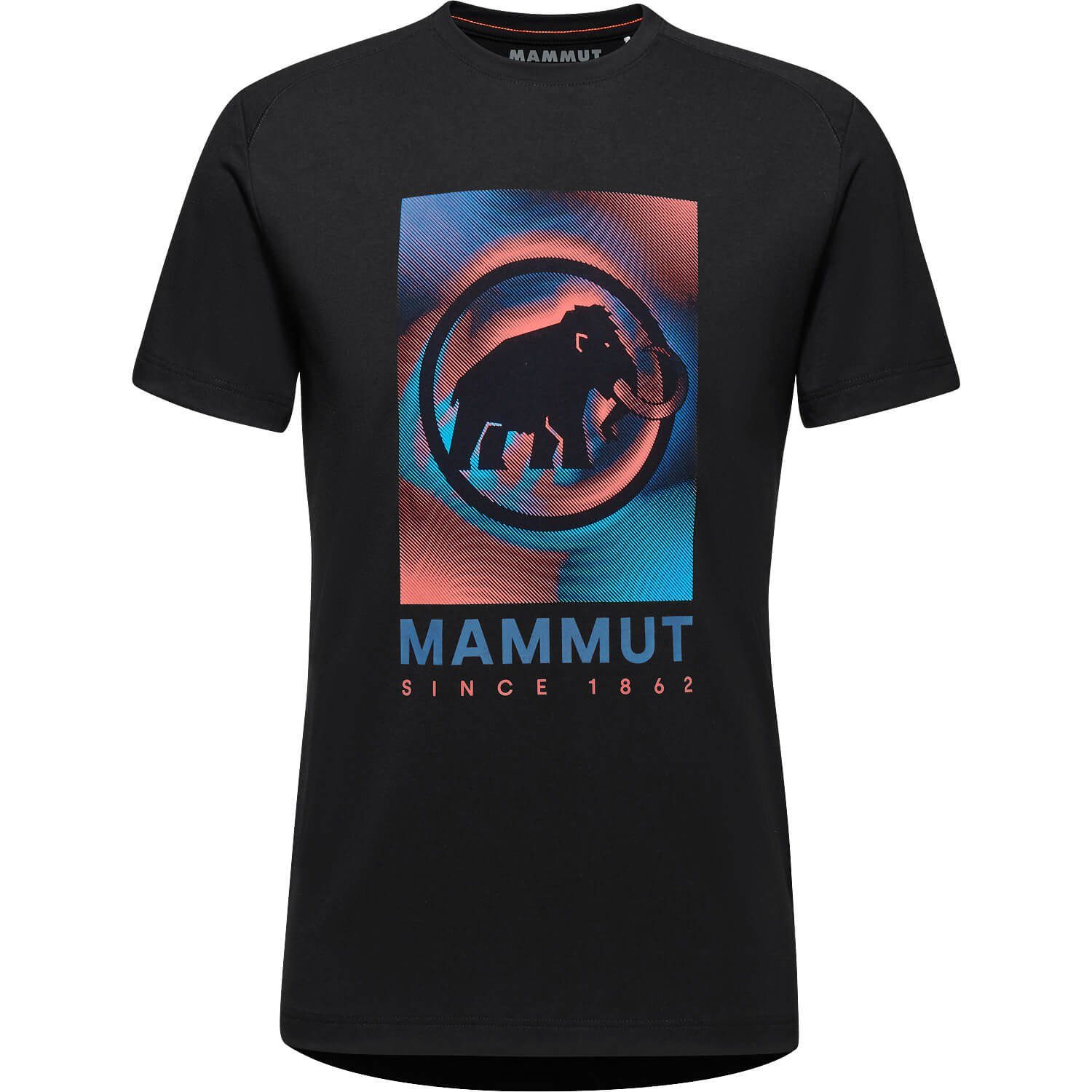 Trovat T-Shirt Mammut Schwarz T-Shirt Mammut