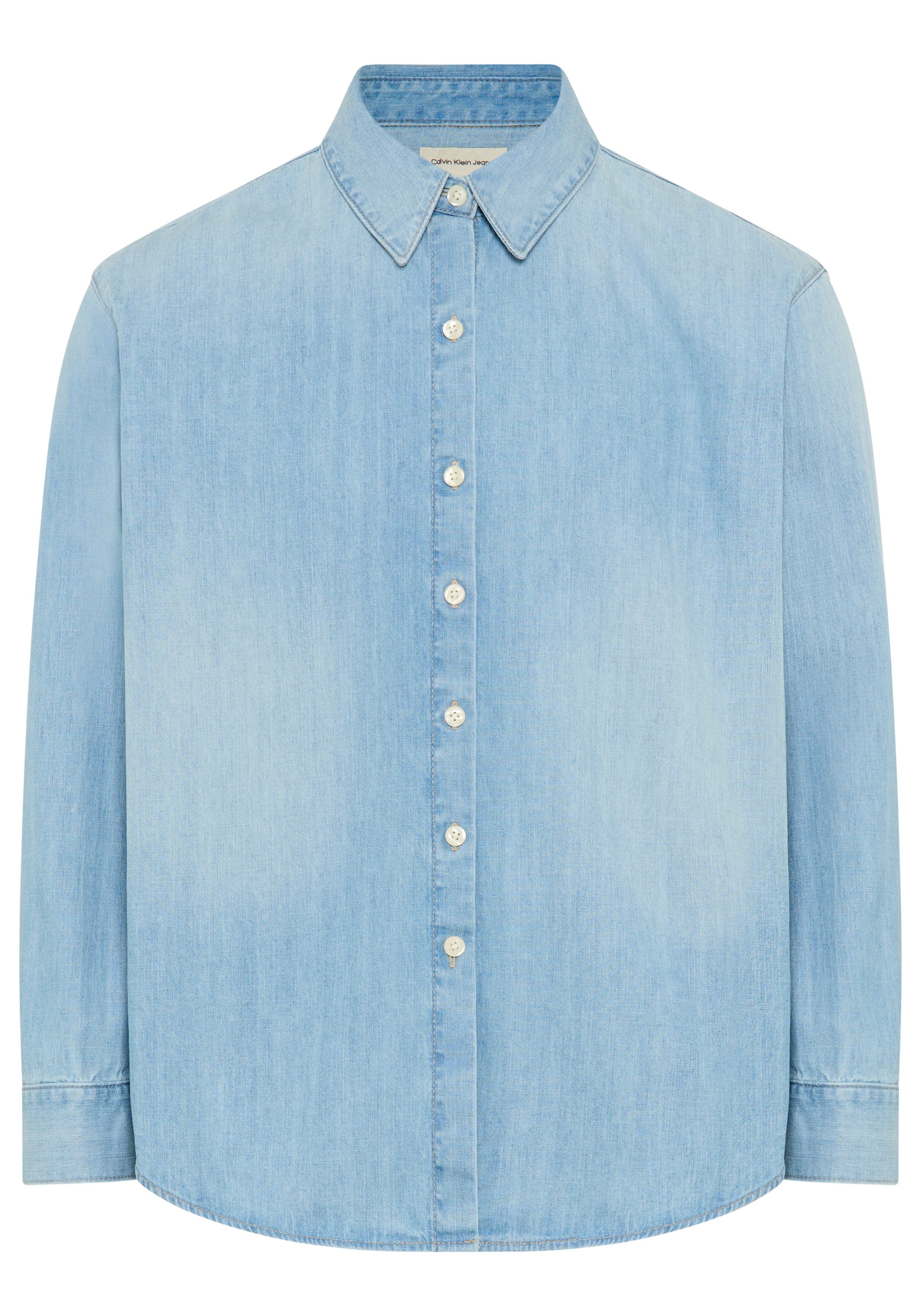 Calvin Klein Jeans Jeansbluse Oversized Fit, used washed günstig online kaufen