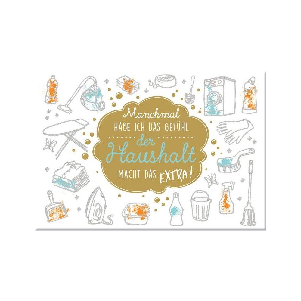 Sheepworld Dekofigur Magnet - mit Umschlag -Haushalt - ca. 8,2 x 6 cm günstig online kaufen