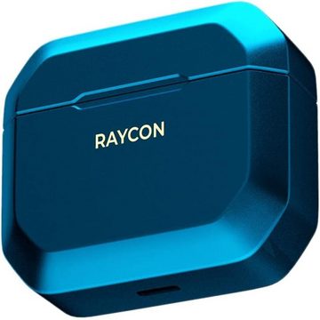 Raycon mit integriertem Mikrofon In-Ear-Kopfhörer (fünf verschiedenen Gelspitzengrößen bleiben die Ohrhörer bequem und sicher, egal wie intensiv das Spiel wird., Niedrige Latenz,Lange Akkulaufzeit,für Immersion)