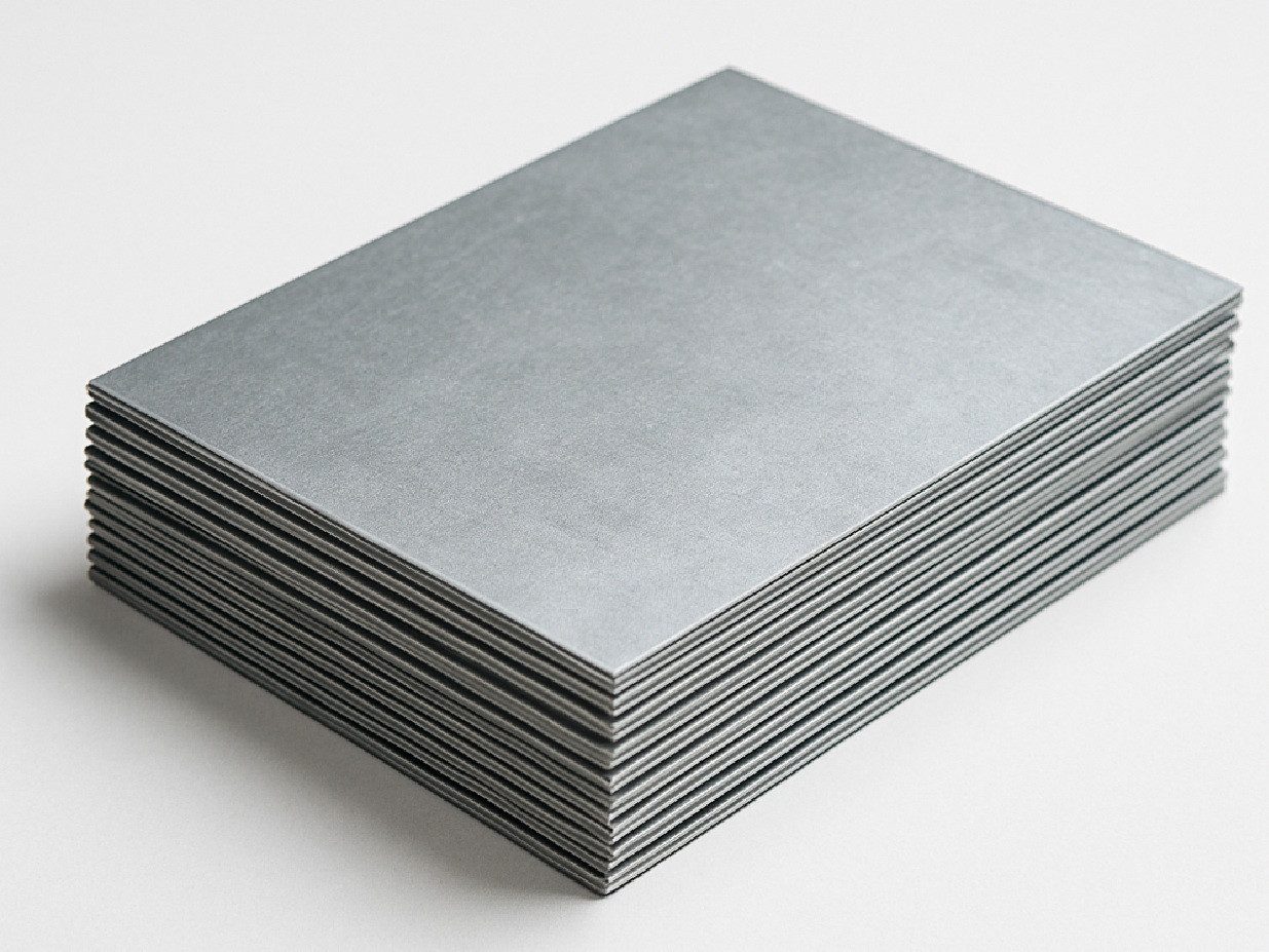 ECOfoxx Glattblech Stahlblech Reparaturblech Schweißblech Universalblech Karosserieblech, Stahl, 50x100x1 mm