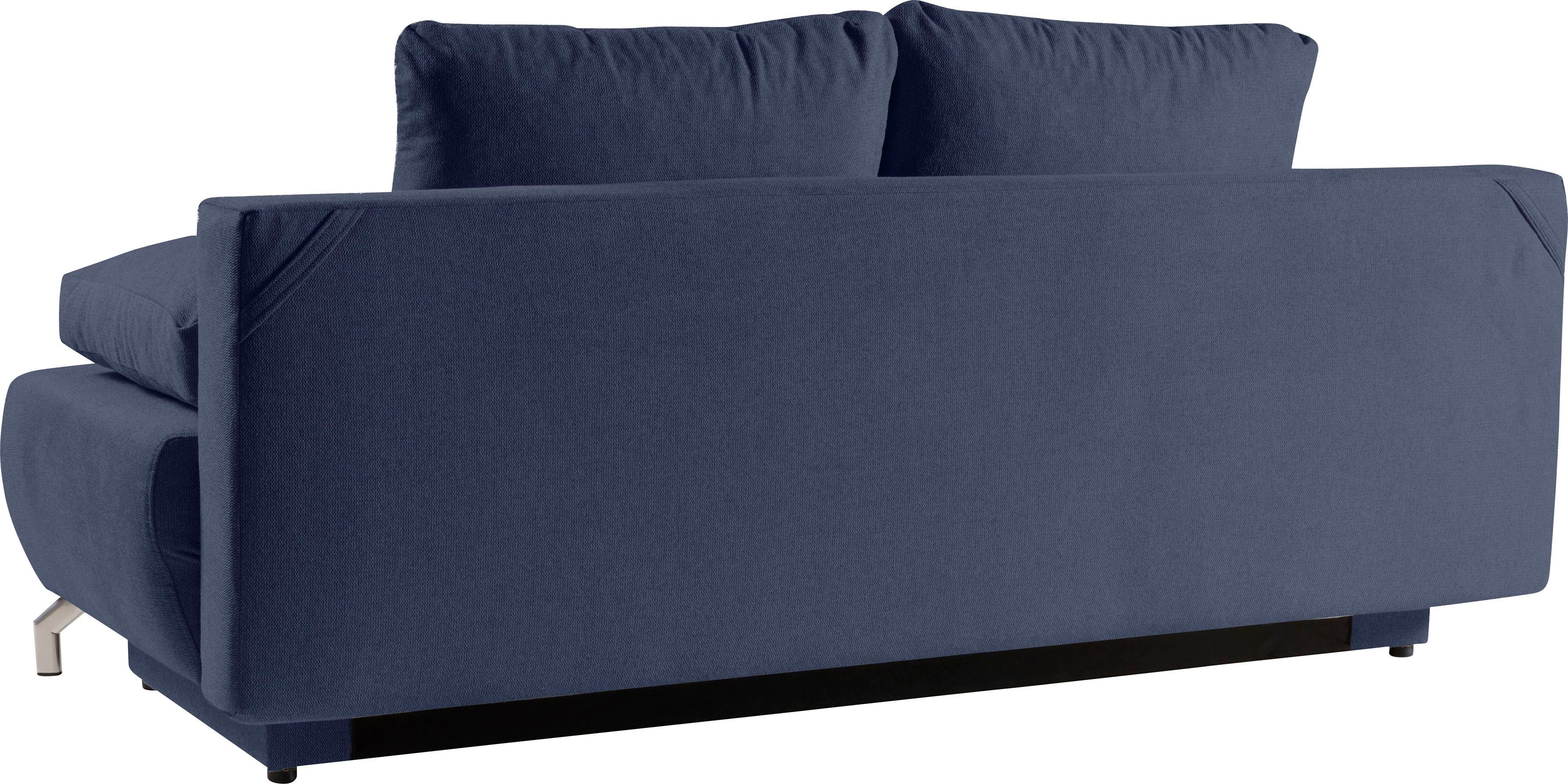 mit Federkern Sofa Bettkasten WERK2 Troya, Schlafcouch 2-Sitzer und Schlafsofa &