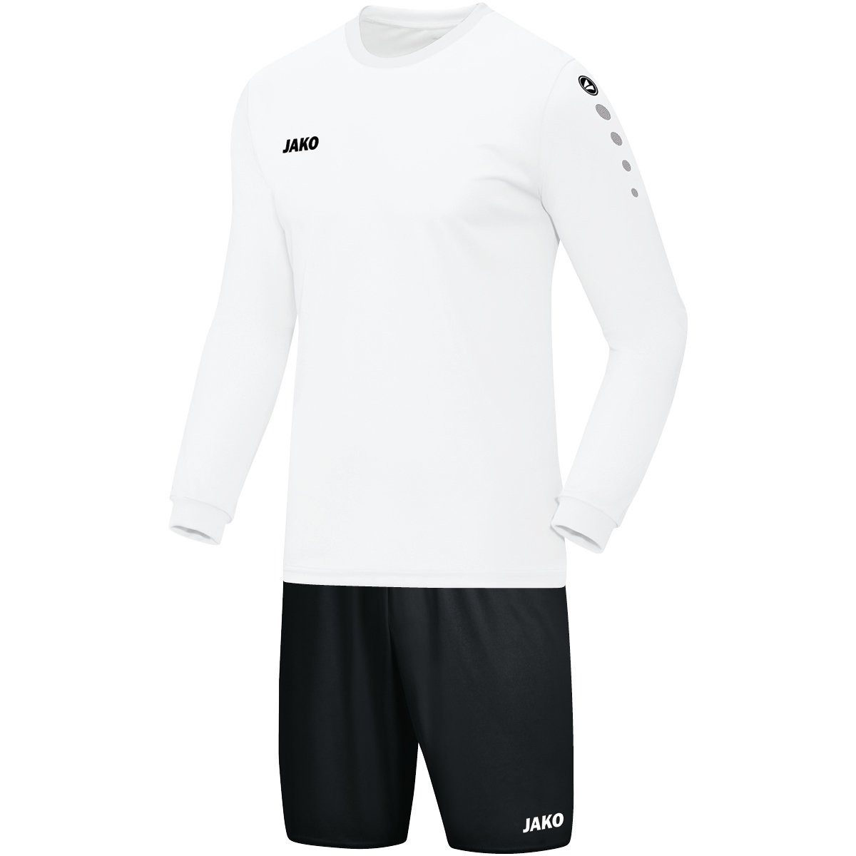 Jako Langarmshirt Trikot Team (100% Polyester) weiss Herren günstig online kaufen