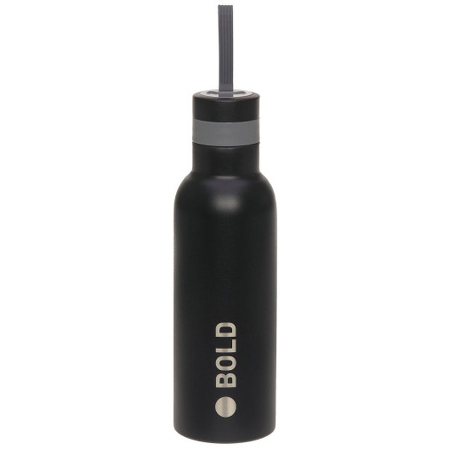 BOLD Trinkflasche School Bottle Stainless Steel Bold black