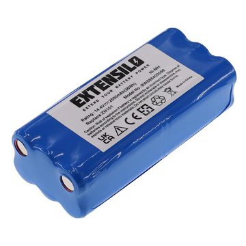 Extensilo Ersatz für Dirt Devil R1-L051B, 0606004 für Staubsauger-Akku NiMH 2500 mAh (14,4 V)