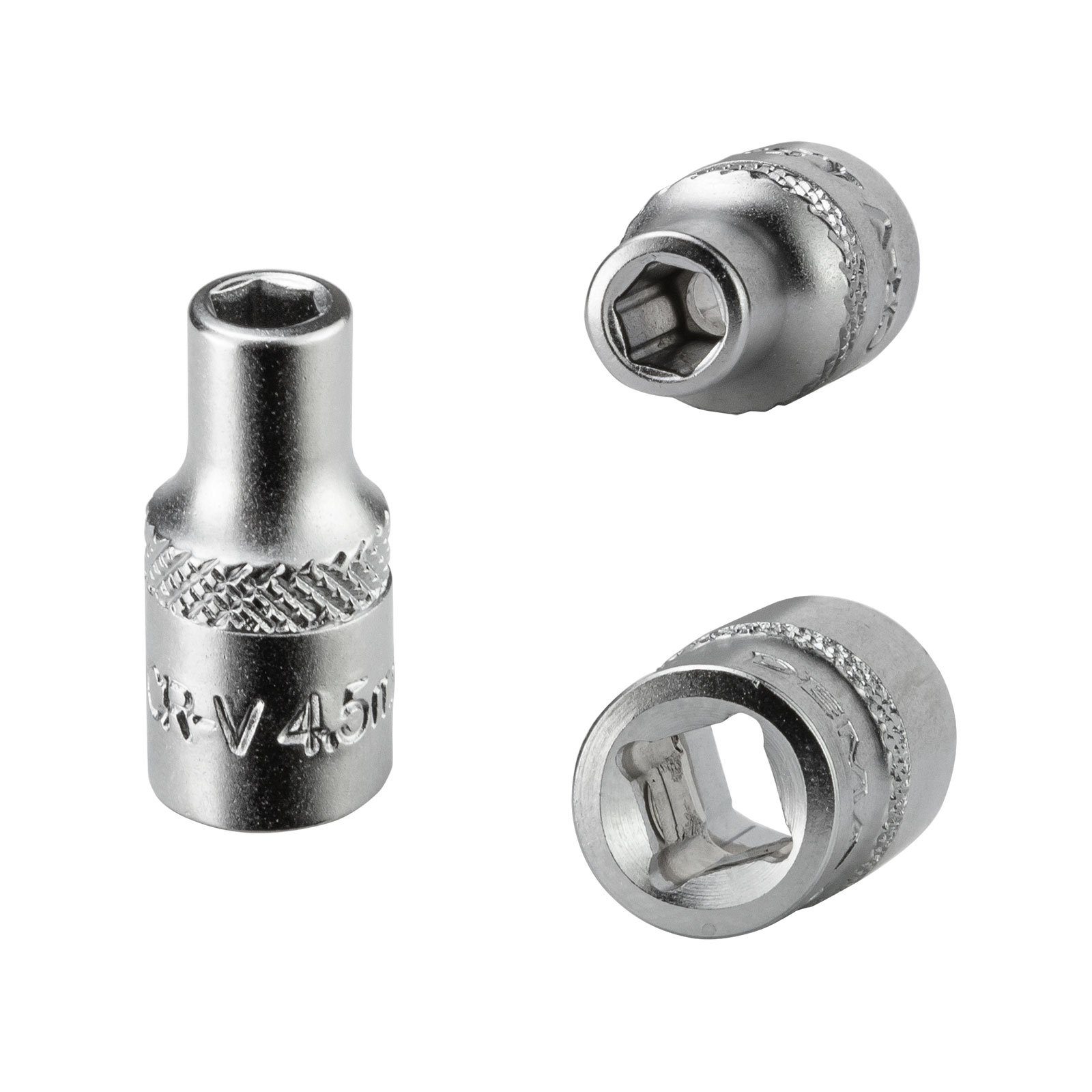 Thumbnail - DEMA Stecknuss Stecknuss Sechskant 4,5mm 6Kant 1/4" kurz (CR-V)