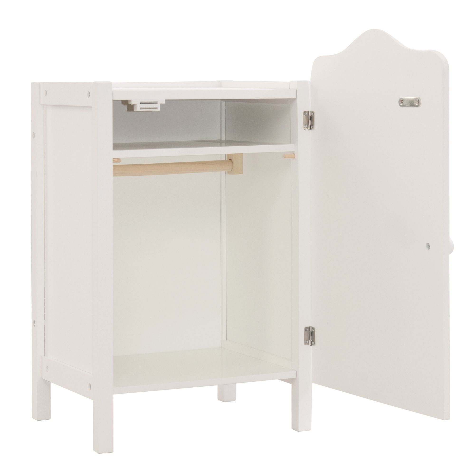 roba® Puppenkleiderschrank Stella, zum Verstauen von Puppenkleidung und Zub günstig online kaufen