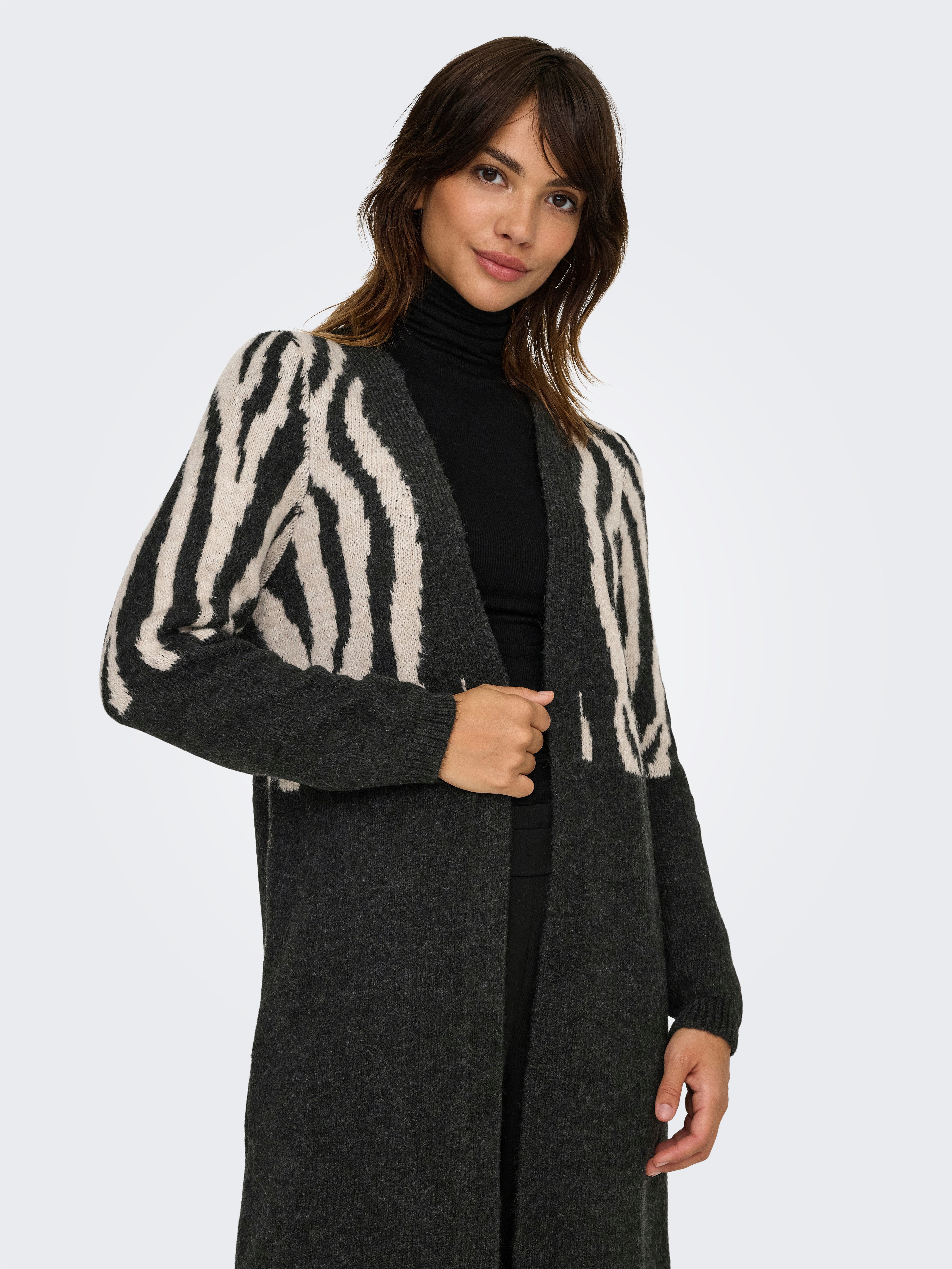 ONLY Longstrickjacke ONLJADE ZEBRA LS CARDIGAN günstig online kaufen