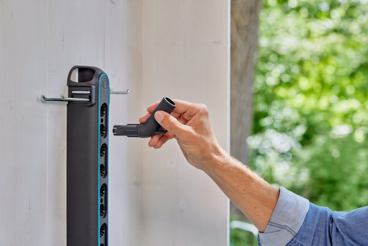 GARDENA Halterung Gardena Einzelstecker für Geräteleiste Flex