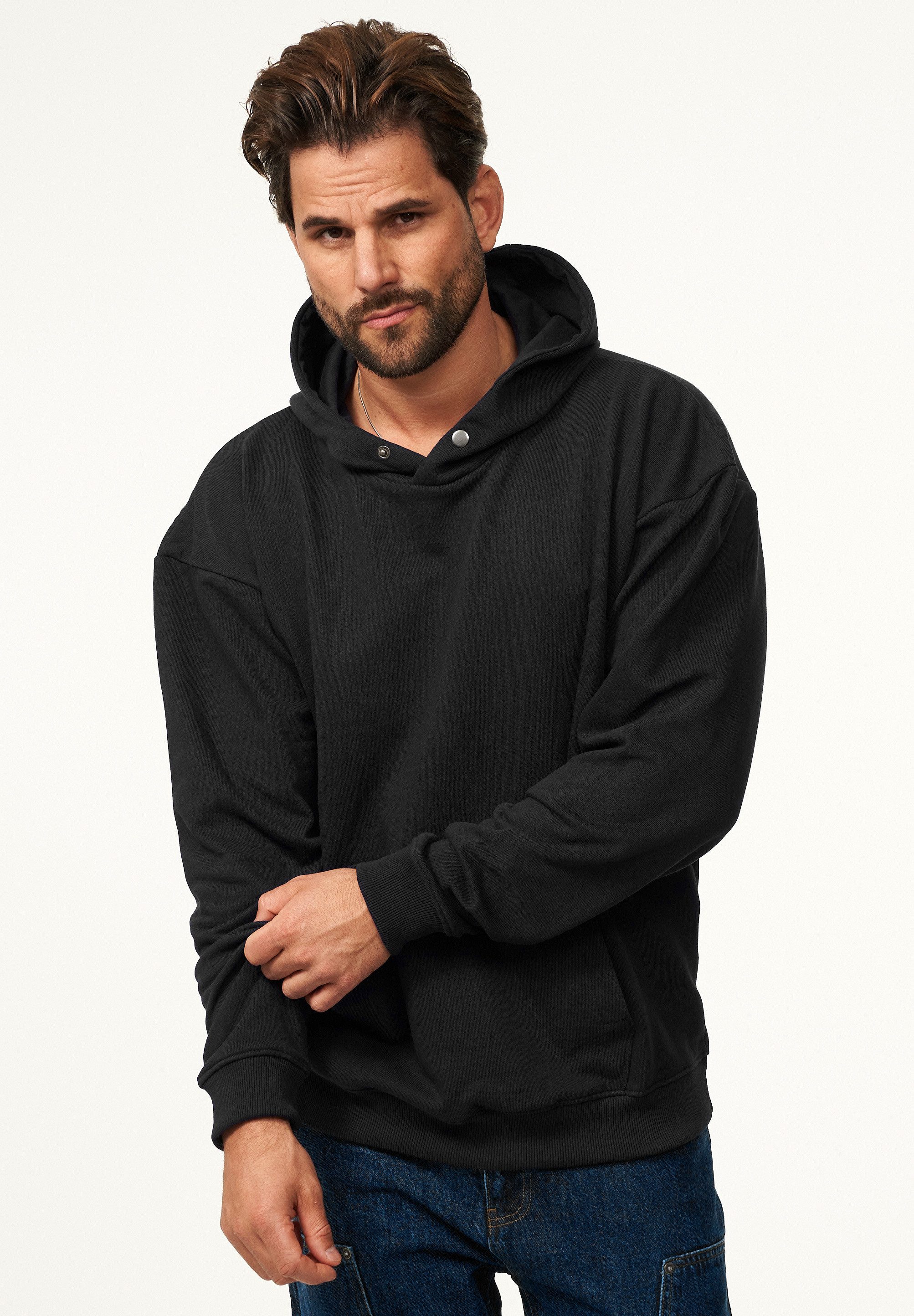 SOULSTAR Hoodie S2OSAN Herren Oversize Kapuzenpullover günstig online kaufen