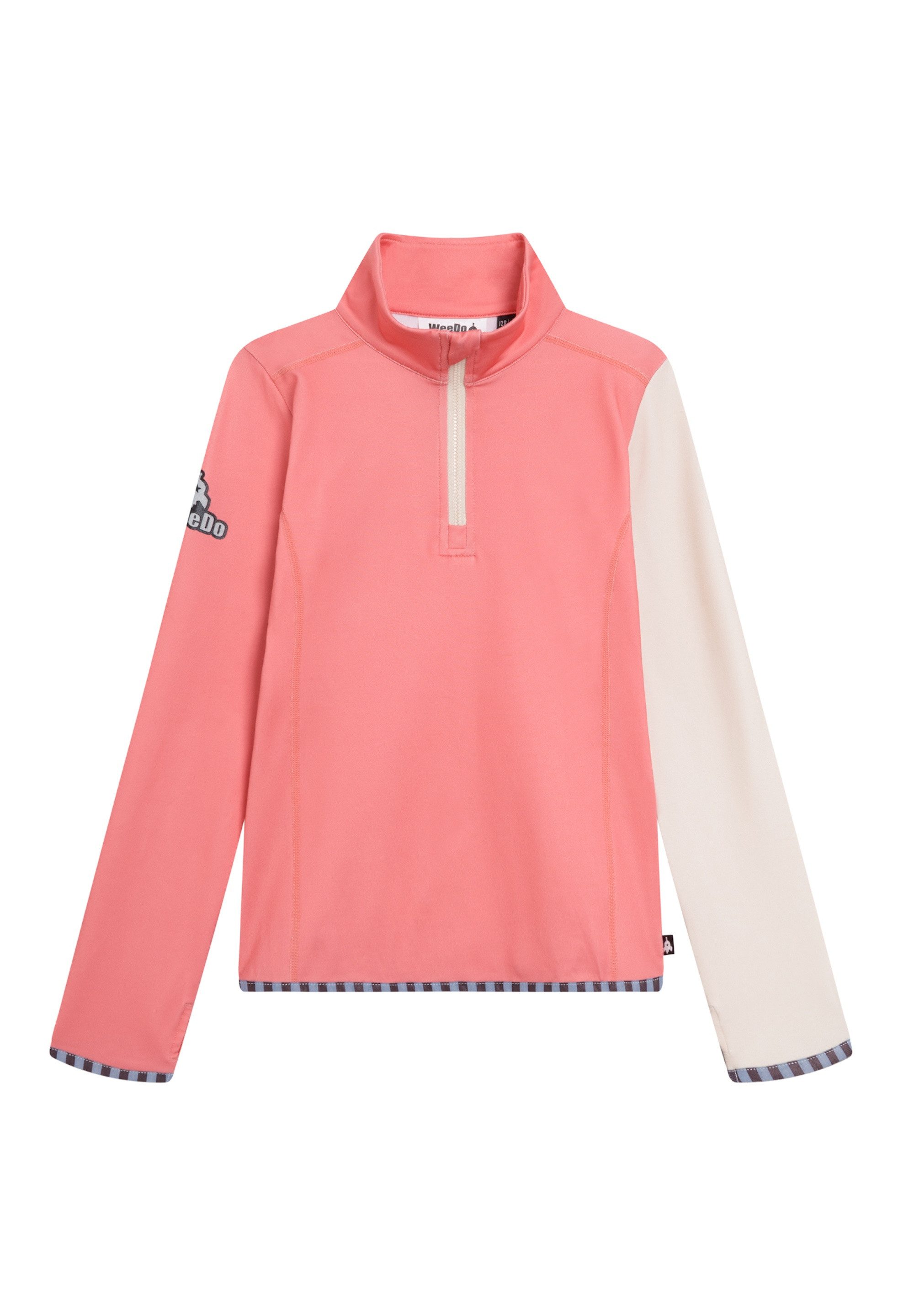 WeeDo Langarmshirt FLAMINGDO-UNIDO Feuchtigkeitsregulierendes Funktionsshirt für Kinder