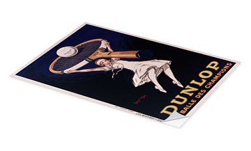 Posterlounge Wandfolie Jean D'Ylen, Dunlop, La Balle des Champions, Malerei