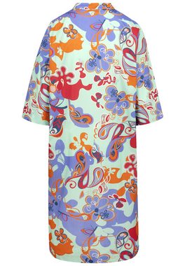 BICALLA Midikleid Dress Tunic Print - 13/turquoise (1-tlg)
