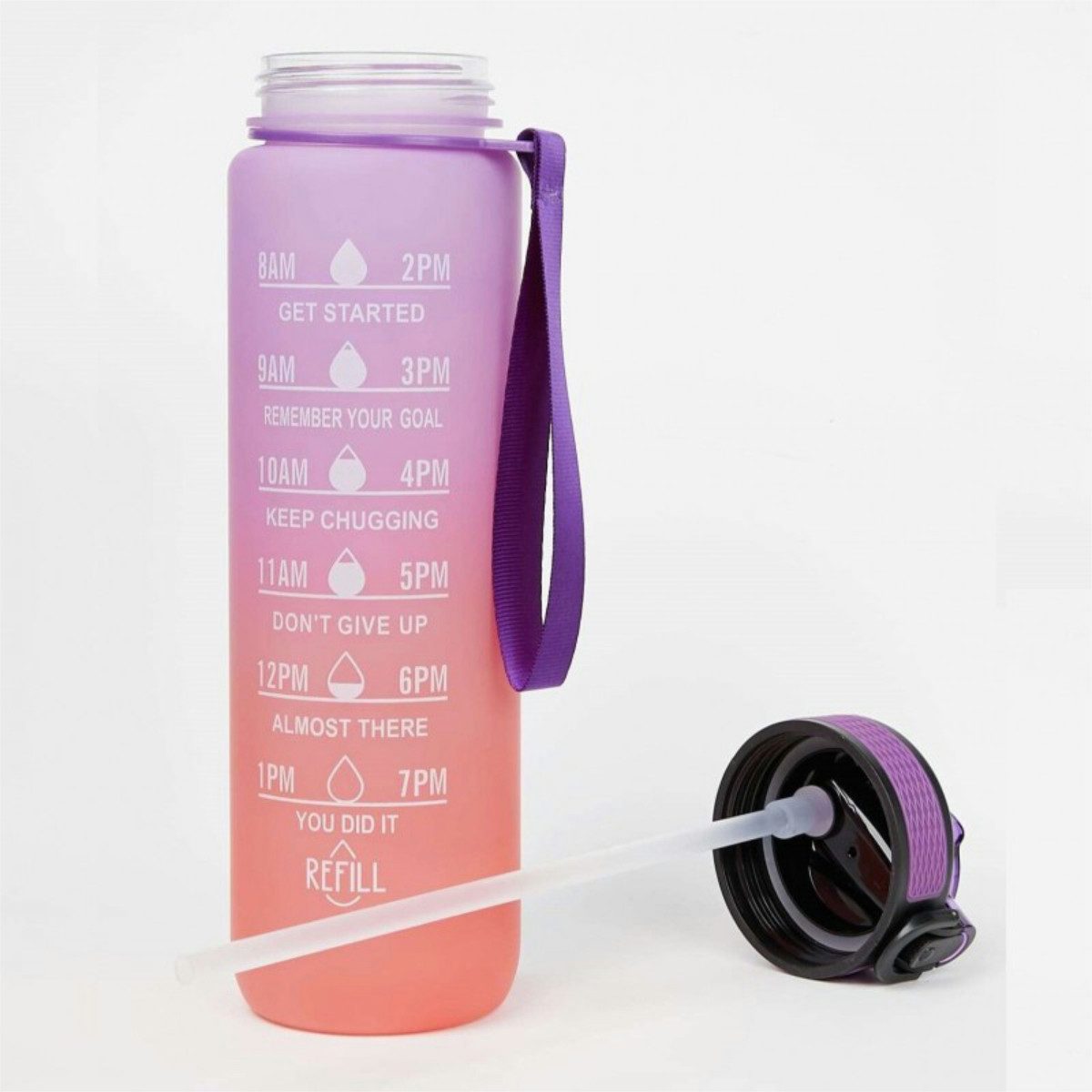 WS-Trend Trinkflasche XL Sportflasche Wasserflasche Flasche 1000 ml in 7 Farben