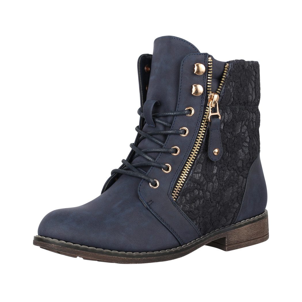 Elara Worker Boots Schnürstiefelette