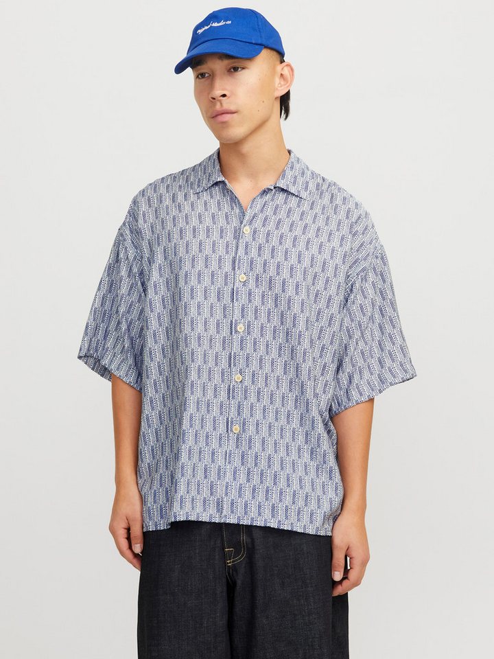 Jack & Jones Kurzarmhemd JORMARSHALL ISLINGTON AOP SHIRT SS SN