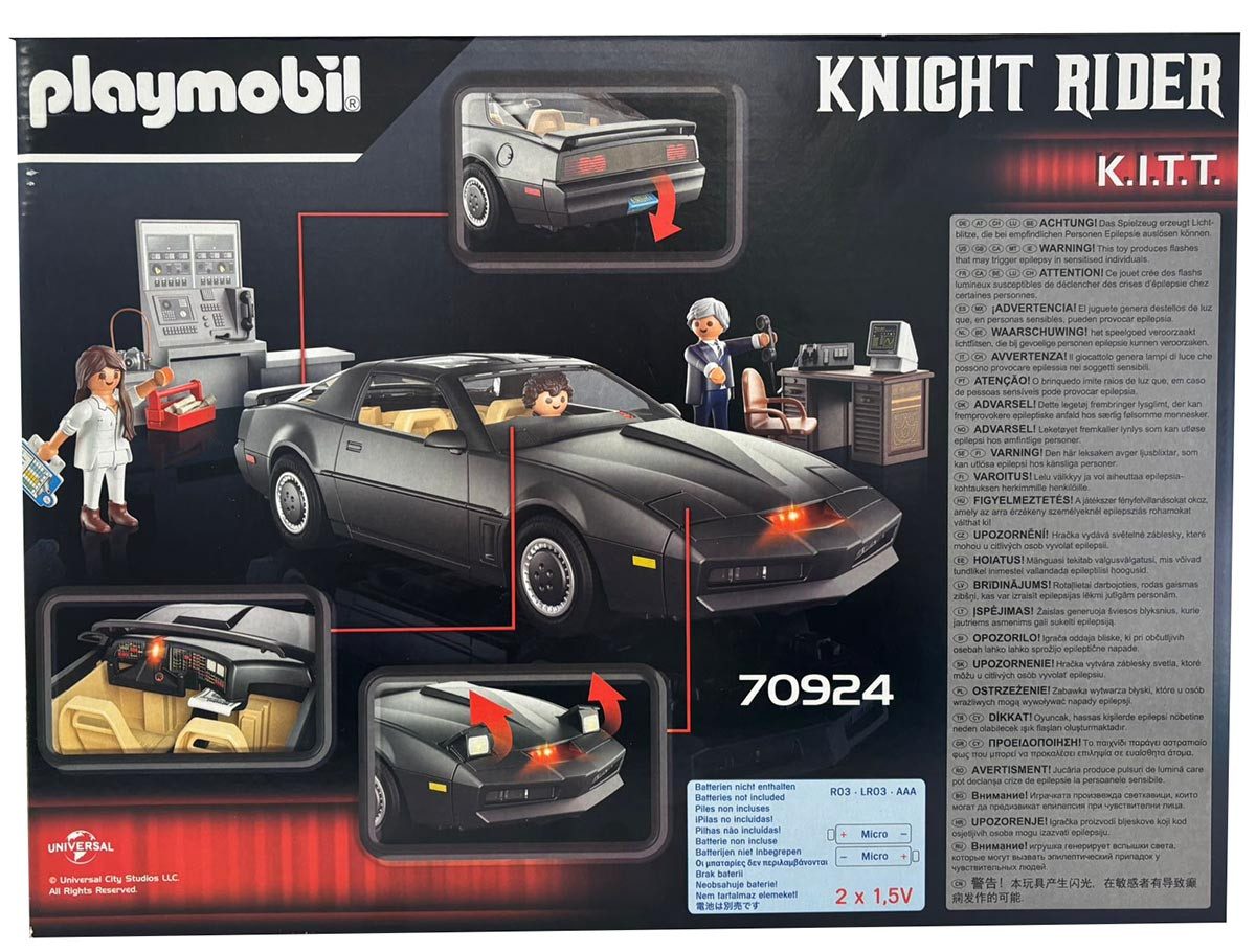 Playmobil® Spielfigur Playmobil Knight Rider K.I.T.T. – Bau-Set, Sportwagen günstig online kaufen