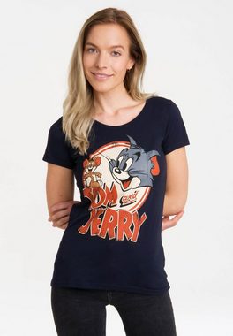 LOGOSHIRT T-Shirt Tom & Jerry mit lizenziertem Design
