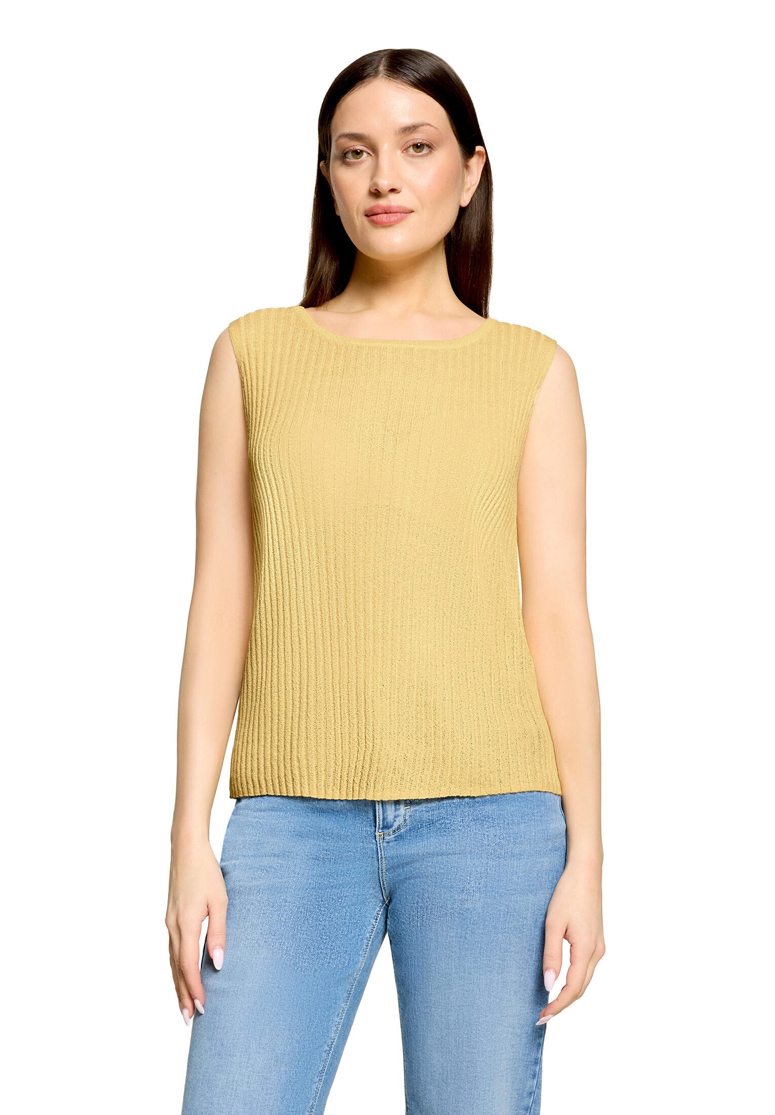Cartoon T-Shirt Damen ohne Arm (1-tlg)