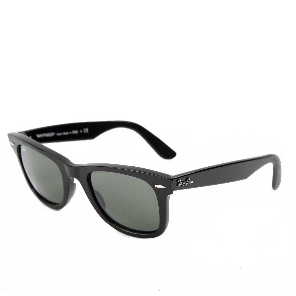 Ray-Ban Sonnenbrille Ray-Ban Wayfarer RB2140 901 50 Black Green günstig online kaufen