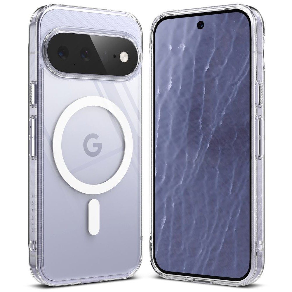 Ringke Handyhülle Schutzhülle Magnethülle Smartphonehülle, MagSafe-Magnetring, Militärstandard, transparent