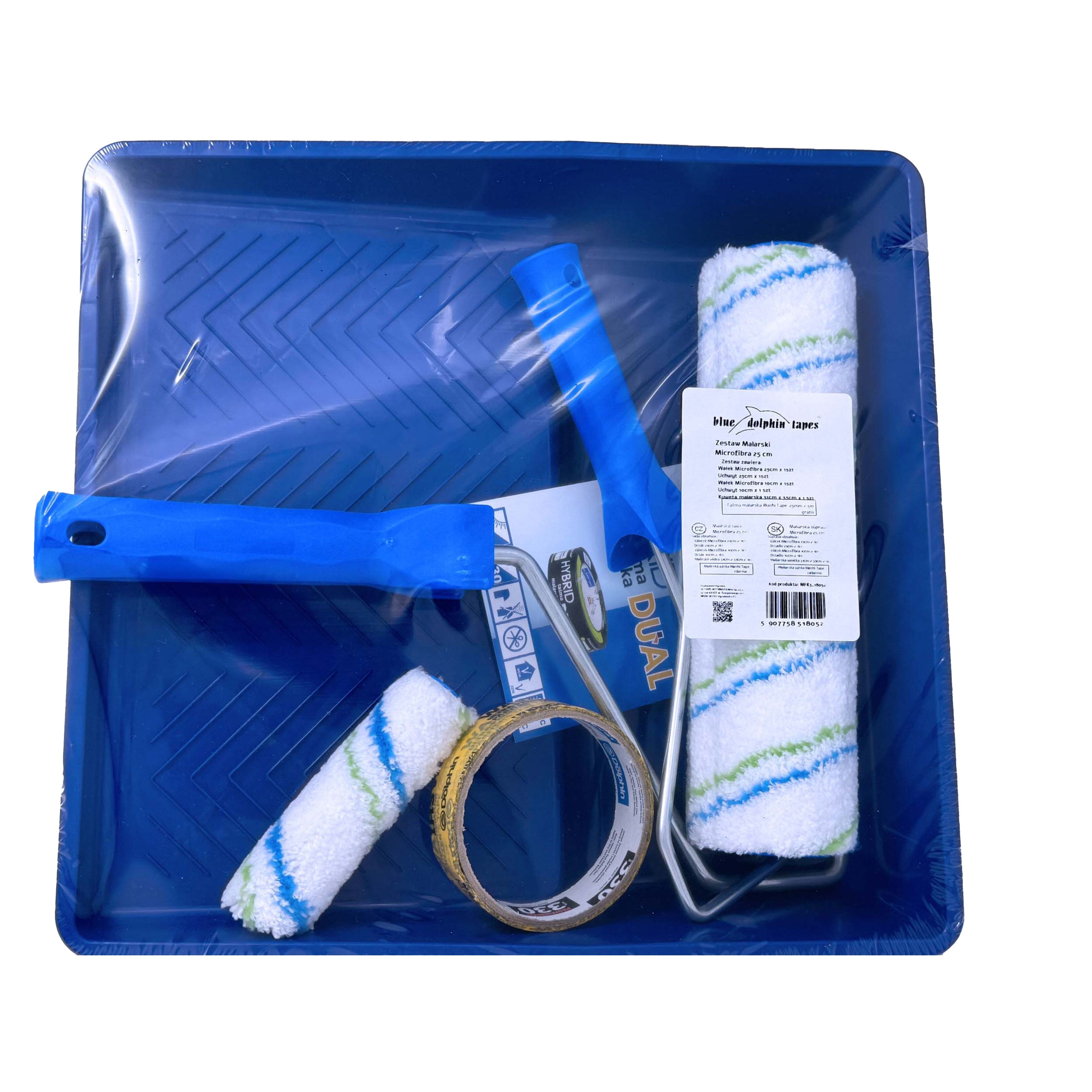 BlueDolphin Malerset Maler-Set 5-teilig Komplett-Set + günstig online kaufen