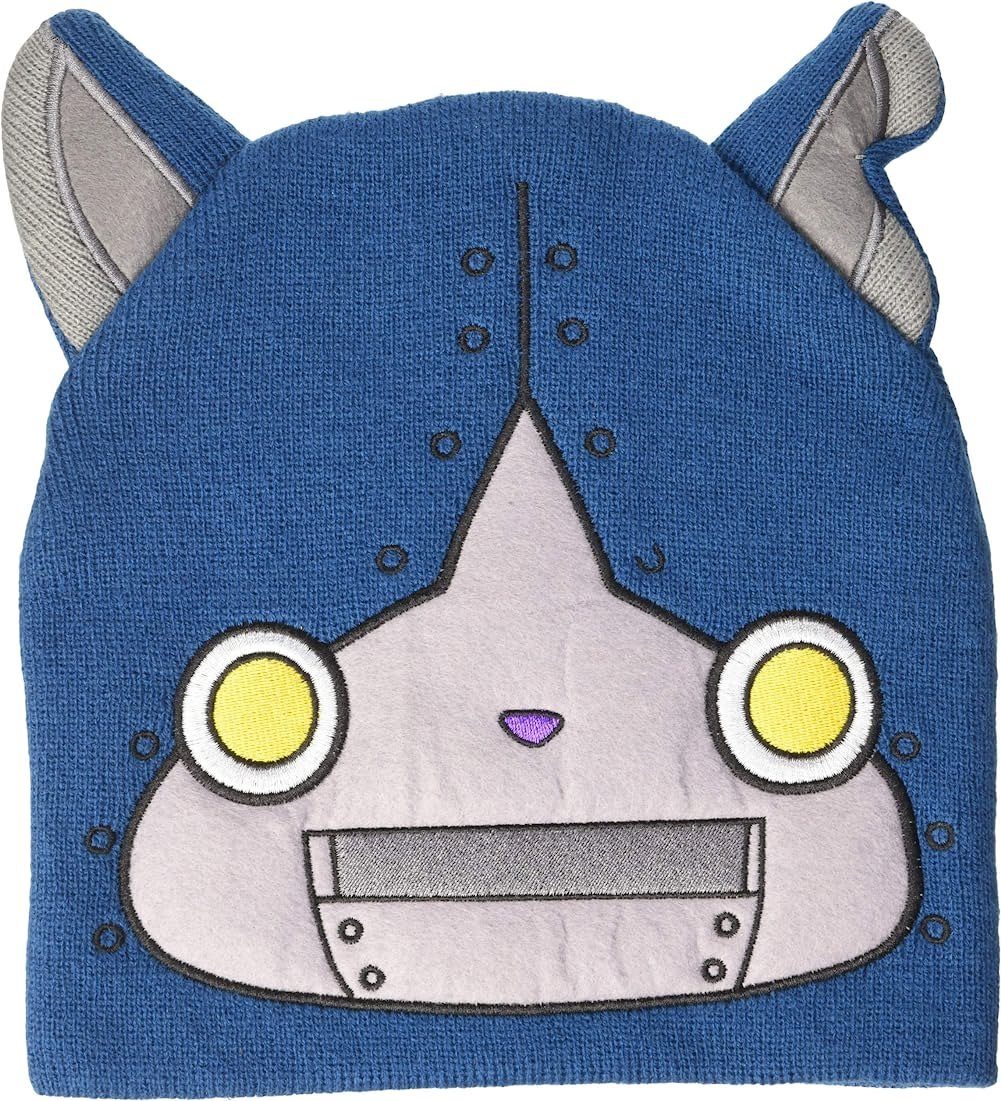 hohe Ansprüche haben Yo-Kai Watch Strickmütze YO-KAI watch Jugendliche Wintermütze Kinder blau + Mütze