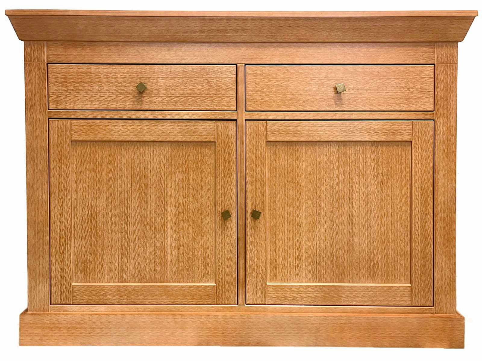 Casamia Sideboard Sideboard Kommode Anrichte Santos 2 Schubladen 2 Türen Pinie massiv