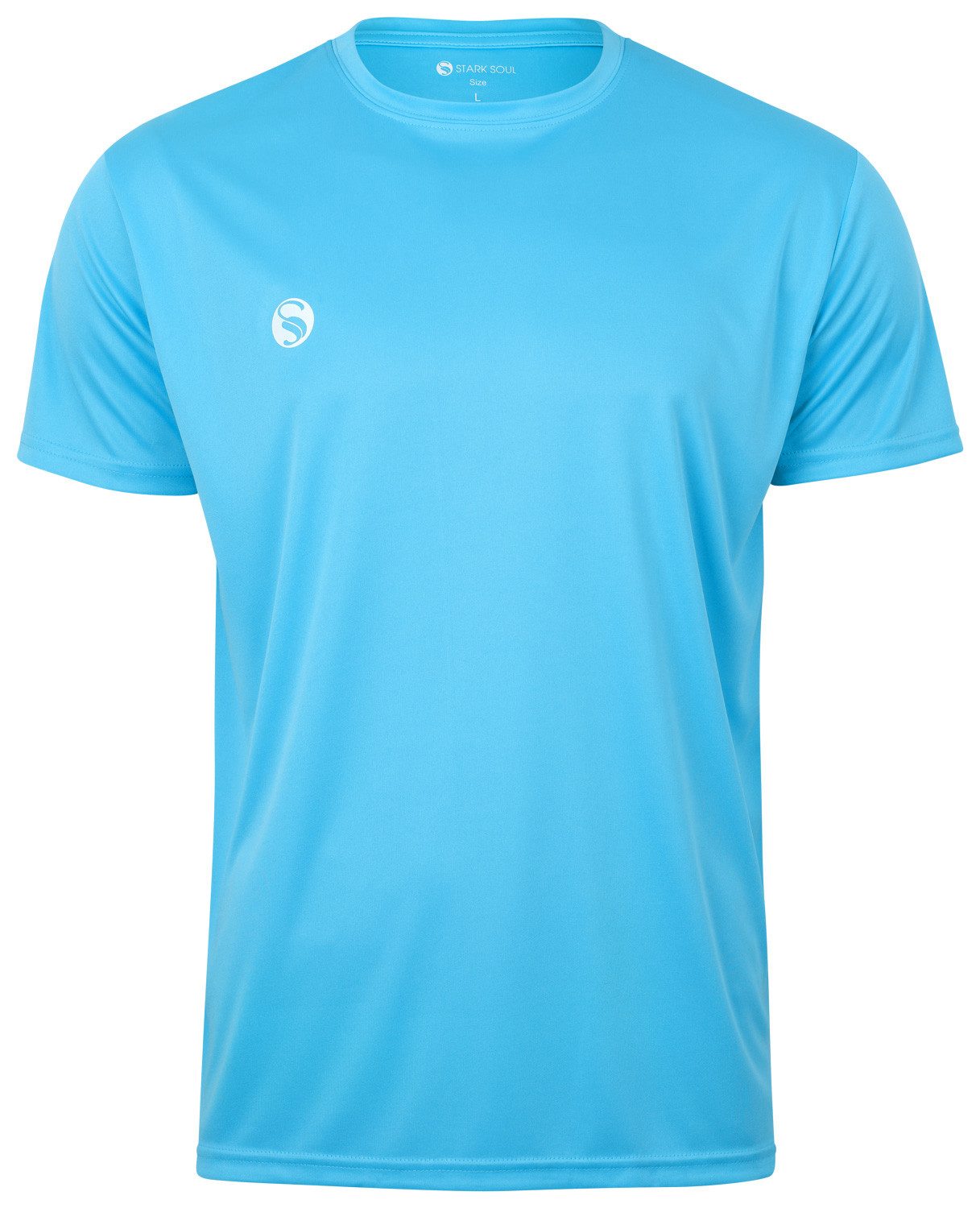 Stark Soul® Funktionsshirt Leichtes Sport T-Shirt "Breeze", Kurzarm Trainigsshirt