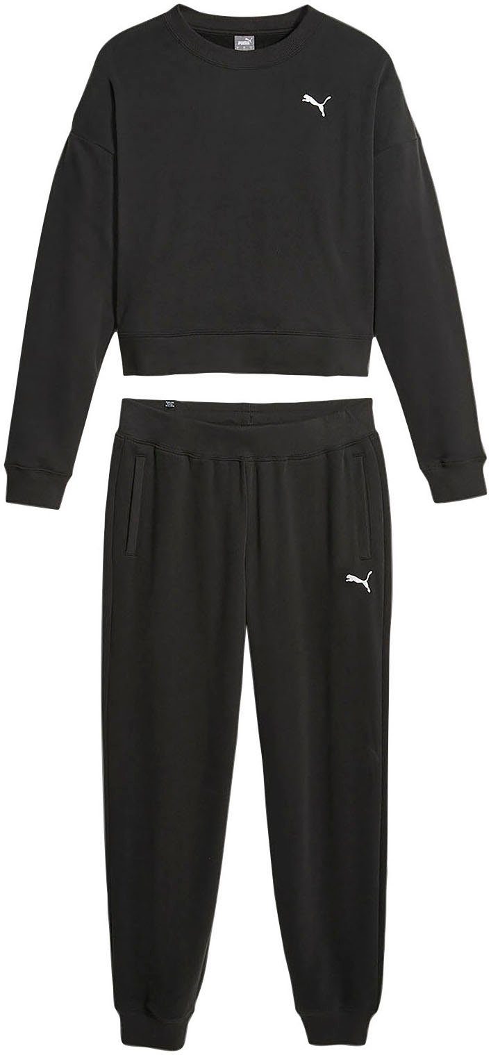 Black (2-tlg) PUMA PUMA SUIT Jogginganzug LOUNGEWEAR TR