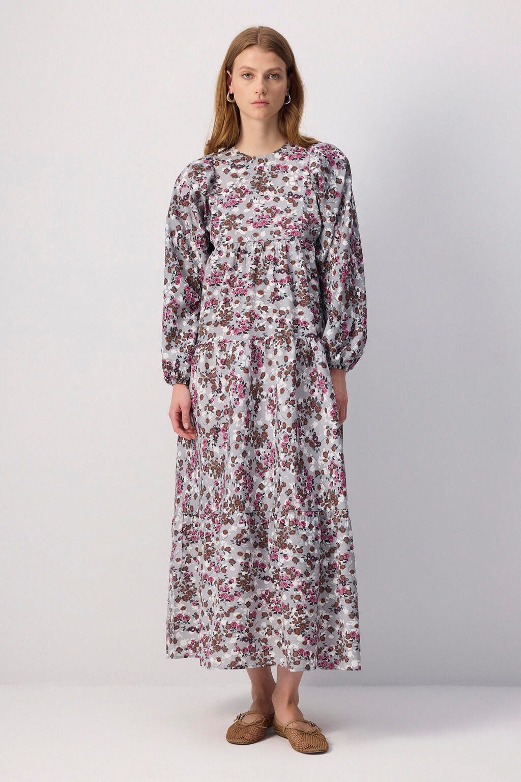 touche prive Maxikleid KLEID MIT BLUMENMUSTER