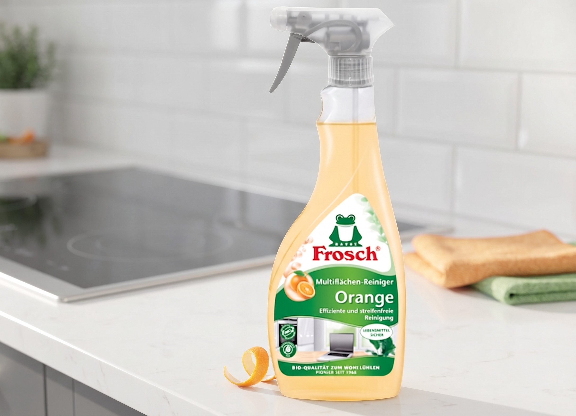FROSCH Frosch Allzweckreiniger Multiflächen Orange, 500 ml Allzweckreiniger
