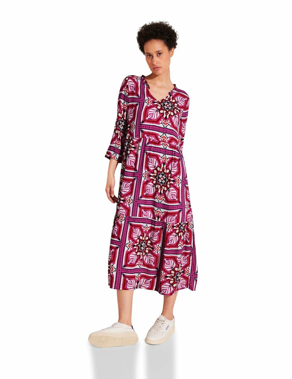 STREET ONE Midikleid Midikleid für Damen (keine Angabe, 1-tlg) keine Angabe