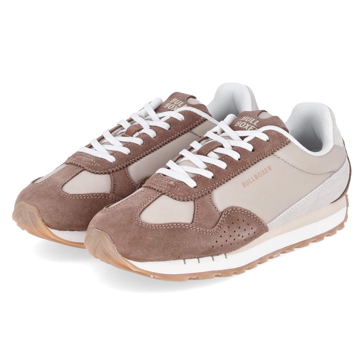 Bullboxer Bullboxer 6QQ0390101 3100 Damen Leder & Textil braun Sneaker