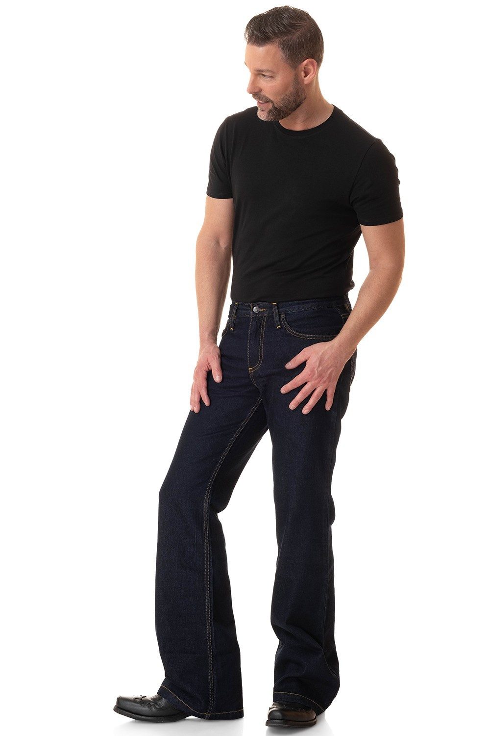 Bootcut-Jeans Herren STAR ECO-STYLE TWO