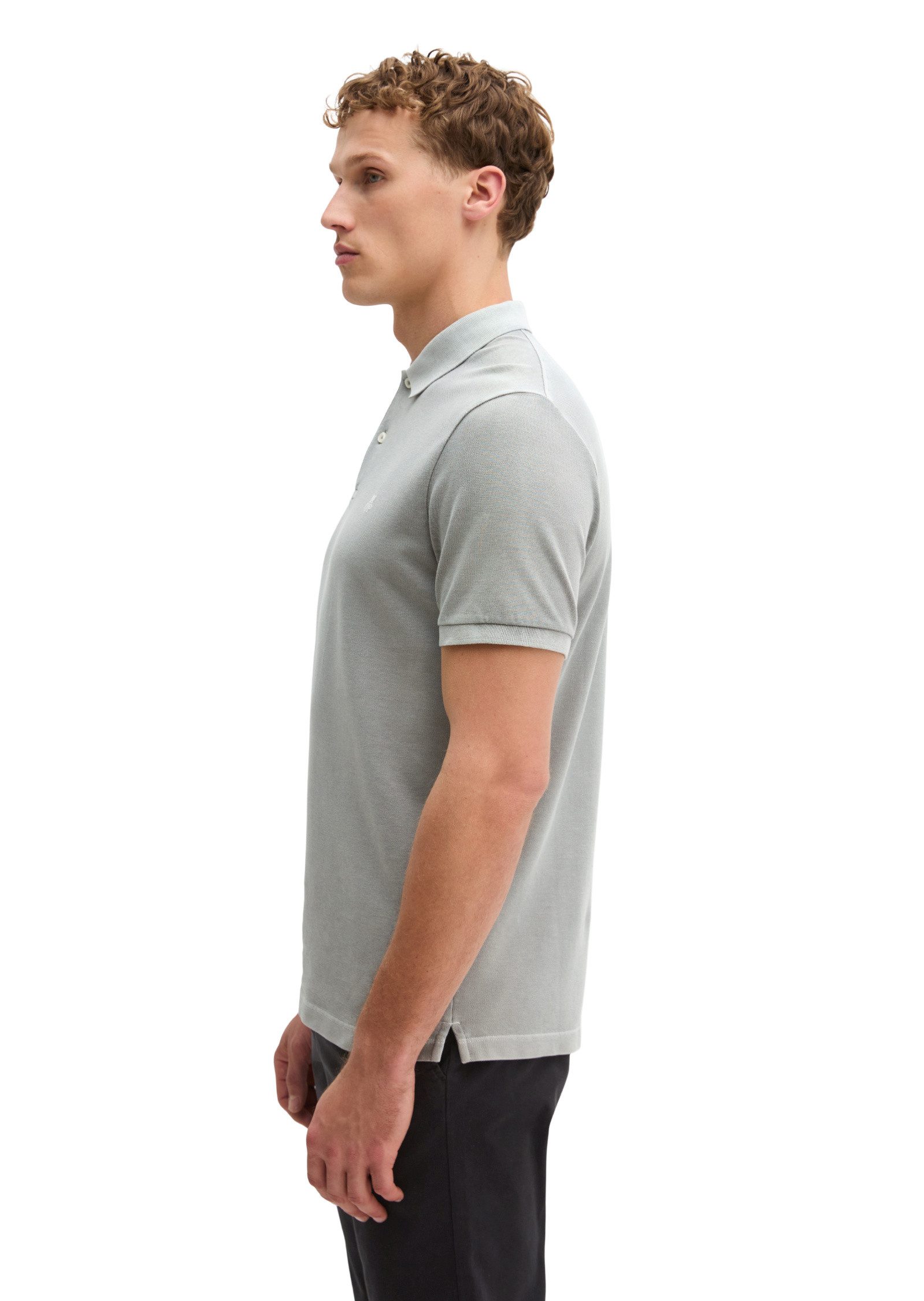 Marc O'Polo Poloshirt aus Organic Cotton-Stretch