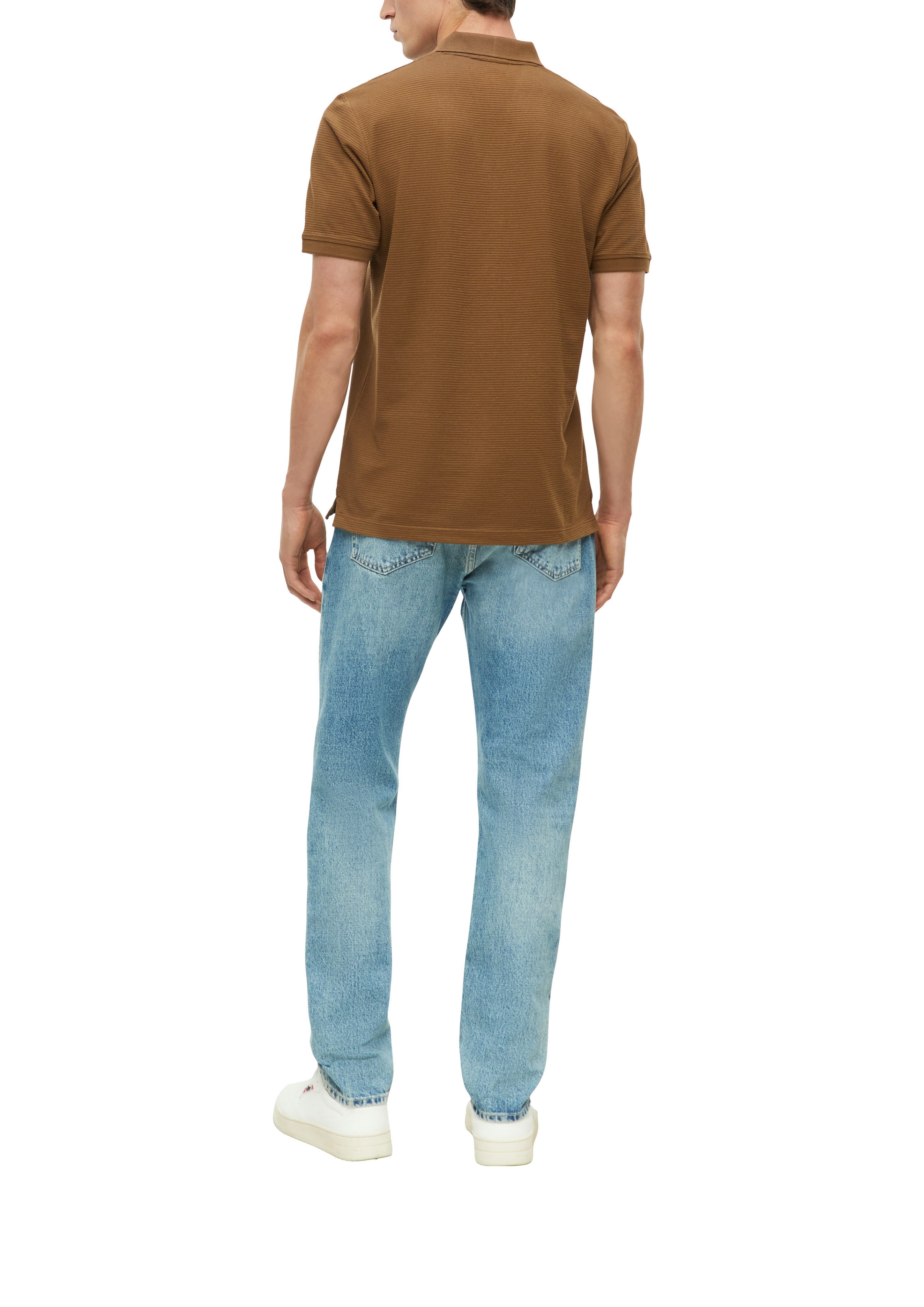 s.Oliver Poloshirt Sommer-Polo in Struktur-Optik – Bild 2 von 4