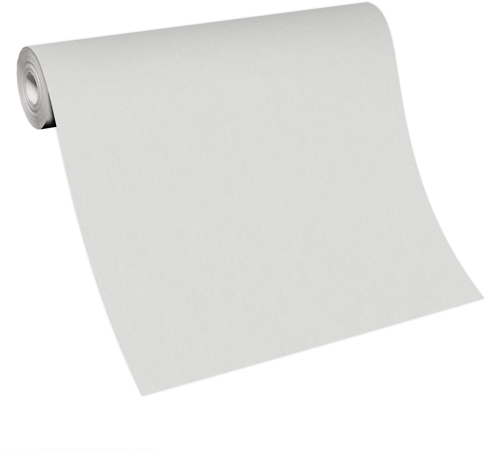 Bricoflor Einfarbige Vliestapete in Grau günstig online kaufen