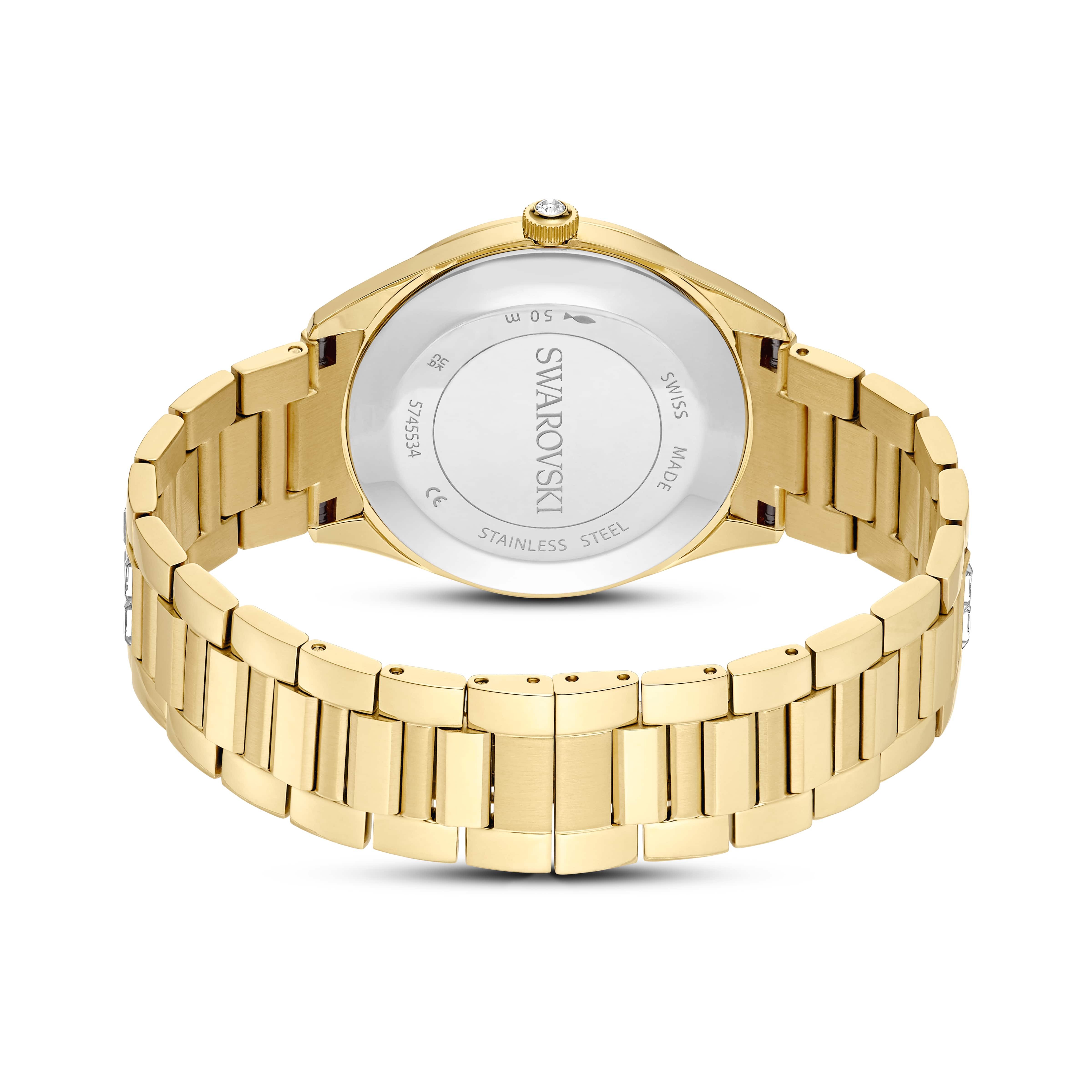 Swarovski Quarzuhr MATRIX 5745534, Armbanduhr, Damenuhr, Swiss Made, Edelstahlarmband, analog