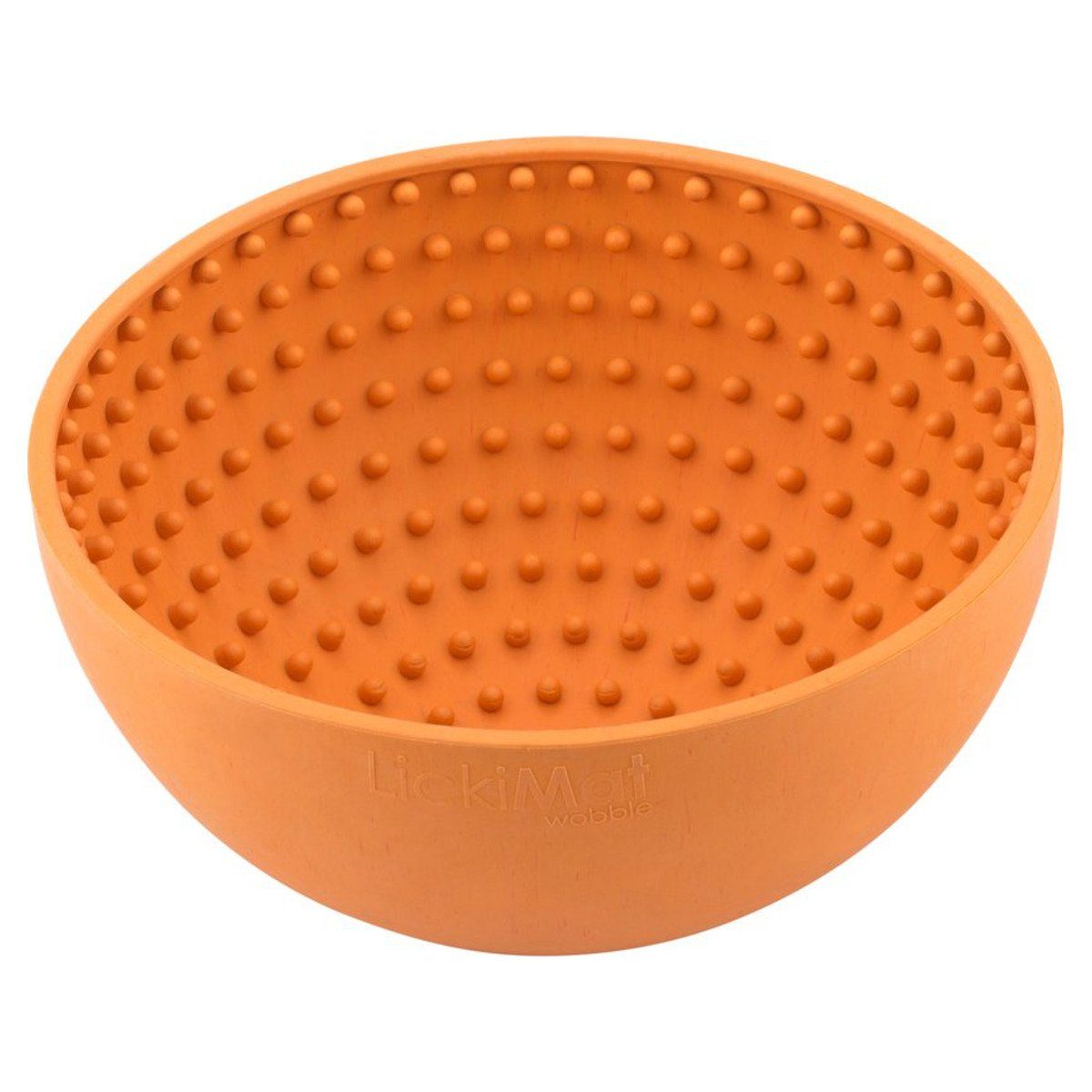 Thumbnail - LickiMat Antischlingnapf Wobble orange