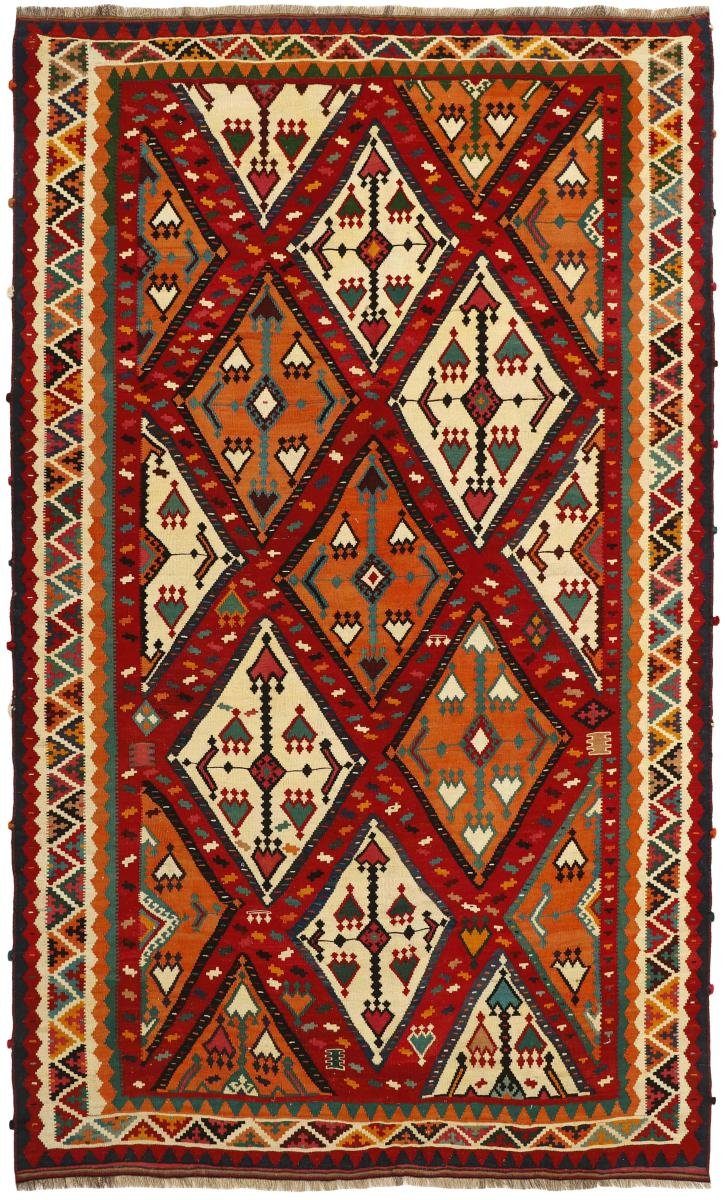 Orientteppich Kelim Fars Heritage 172x279 Handgewebter Orientteppich / Perserteppich, Nain Trading, rechteckig, Höhe: 4 mm