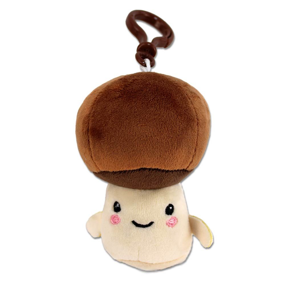 PMS Plüschanhänger Obst und Gemüse Bagclip Anhänger – 12 cm, aus Plüsch Kawaii