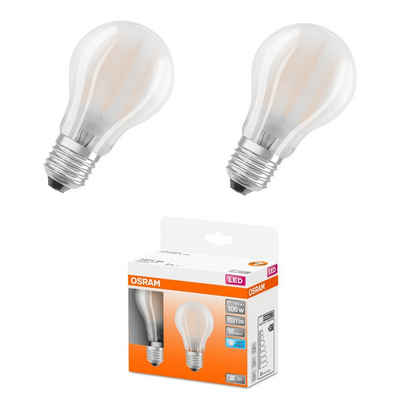 Osram LED-Leuchtmittel DOPPELPACK E27 LED LAMPEN STAR, E27