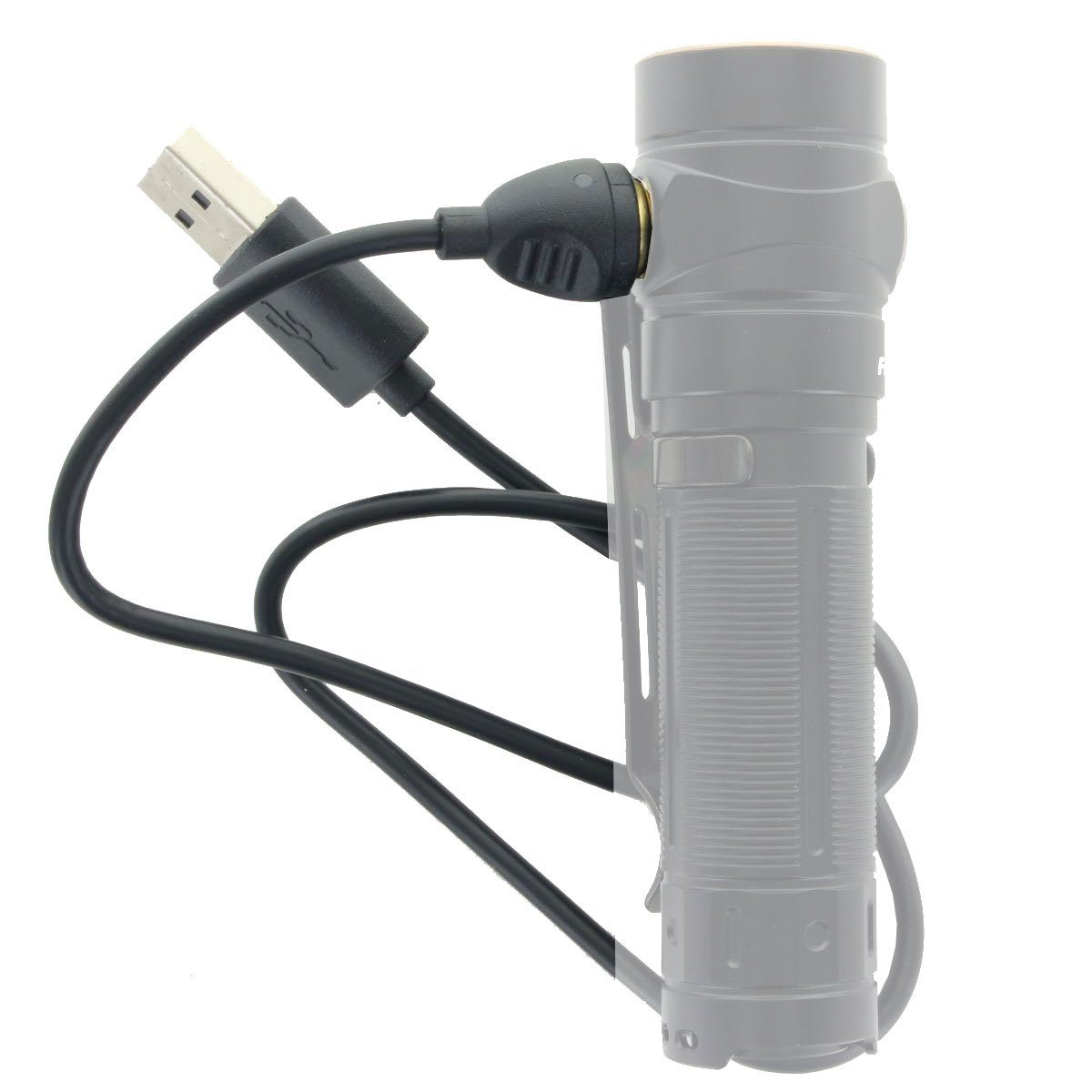 exakt USB Fenix für Ladekabel LED und die Ta AccuCell E18R Magnet LED Taschenlampe passend E30R