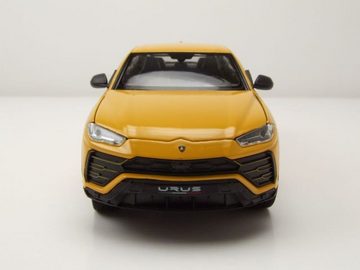Welly Modellauto Lamborghini Urus 2017 gelb Modellauto 1:24 Welly, Maßstab 1:24