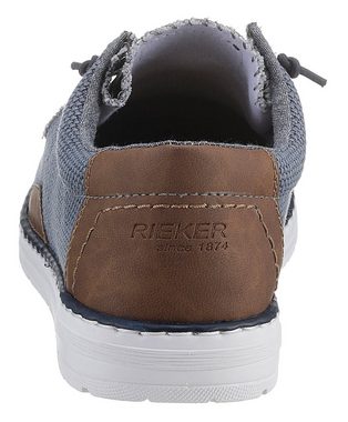 Rieker Slip-On Sneaker mit Kontrastbesatz